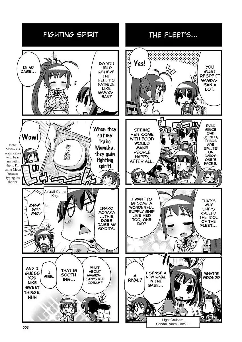 Kantai Collection - Kankore - 4-koma Comic - Fubuki, Ganbarimasu! Chapter 66 3